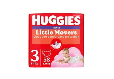 Püksmähkmed HUGGIES S3 Mega Girl 58tk