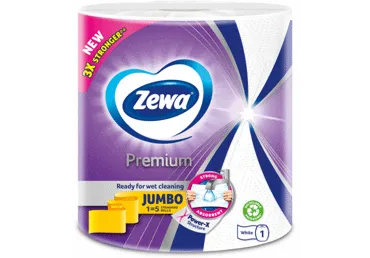 Majapidamispab.ZEWA Jumbo Prem. 3kih 1rl