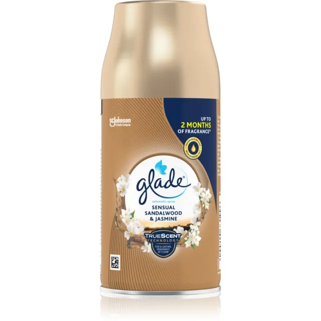 GLADE Automatic Sensual Sandalwood & Jasmine automaatne õhuvärskendaja täitepakend 269 ml