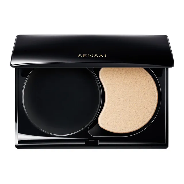 Tühi peegliga karp kompaktpuudrile Total Finish Foundation