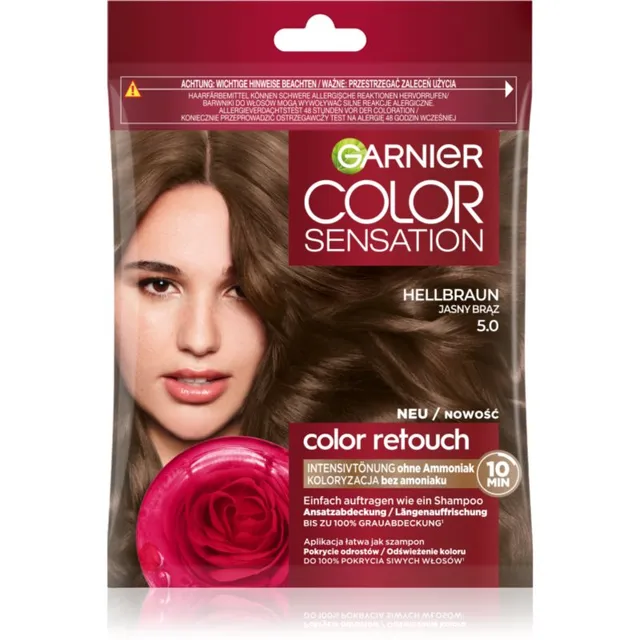 Garnier Color Sensation Toniseeriv šampoon juustele varjund 5.0 Light Brown 1 tk