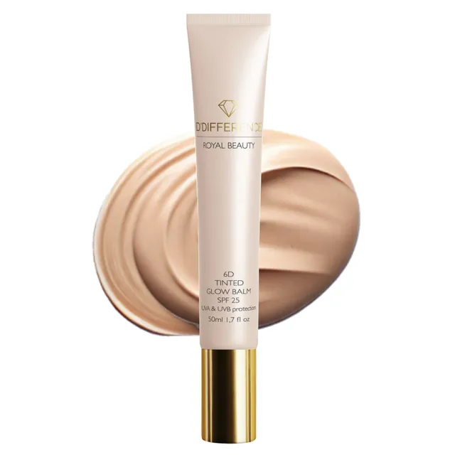 D´DIFFERENCE 6D Tinted Glow Balm SPF25 No.1 Creamy Nude 50ml