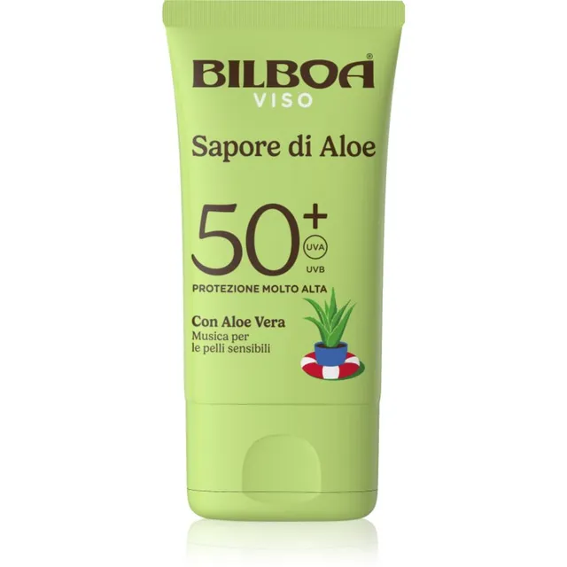 Bilboa Sapore di Aloe Viso Päikesekaitsekreem aloe veraga SPF 50+ 40 ml