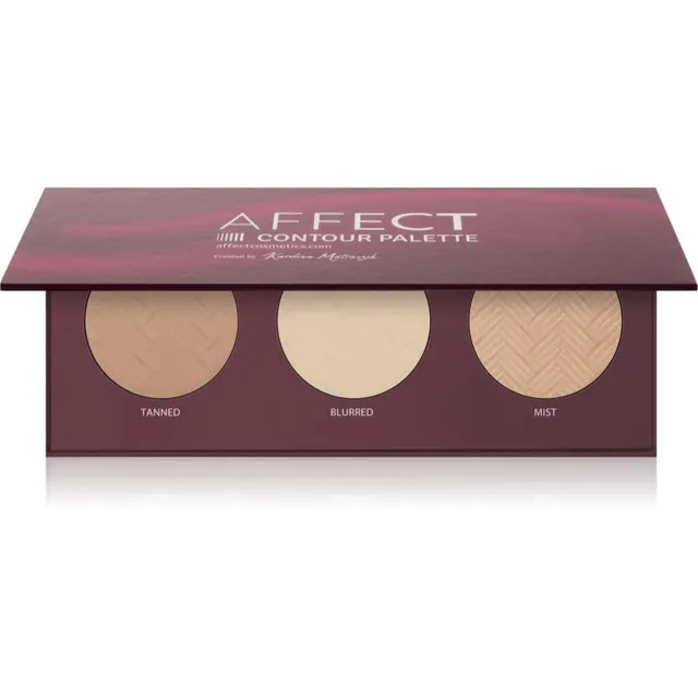 Affect Contour Palette Kontuuripalett näole 3x6 g