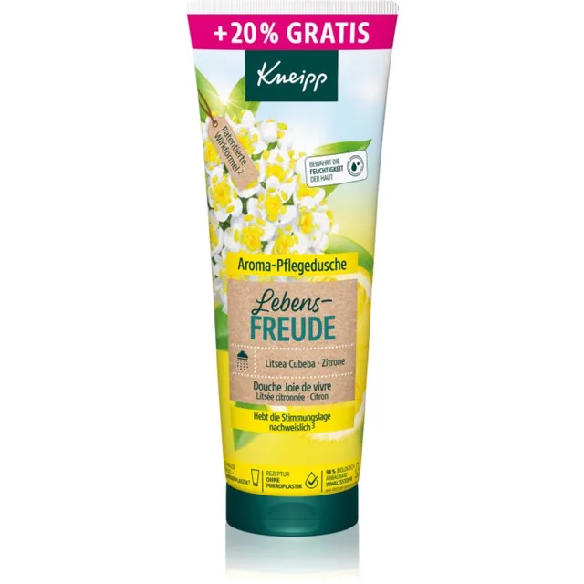 Kneipp Enjoy Life Energiat andev dušigeel Litsea Cubeba & Lemon 240 ml
