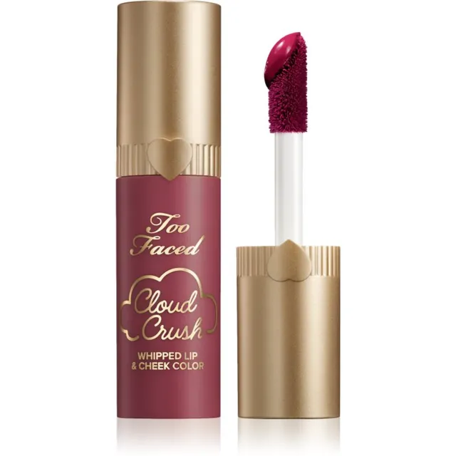 Too Faced Cloud Crush Whipped Lip & Cheek Color Vedel põsepuna huultele ja põskedele varjund Hopeful Romantic 4.3 g