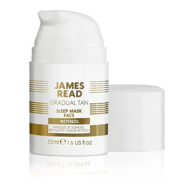 JAMES READ Gradual Tan Retinol Face Sleep Mask Light/Medium 50ml