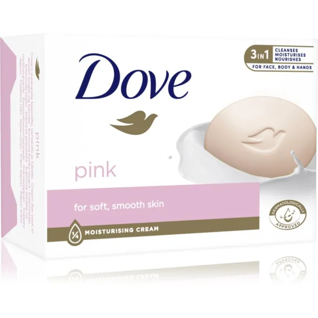 Dove Pink Kreemjas pesutablett 90 g