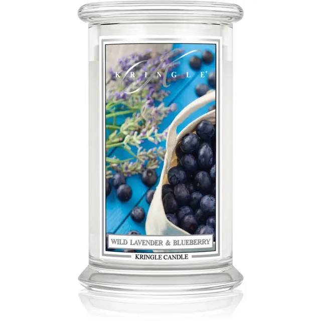 Kringle Candle Classic Wild Lavender & Blueberry lõhnaküünal 623 g