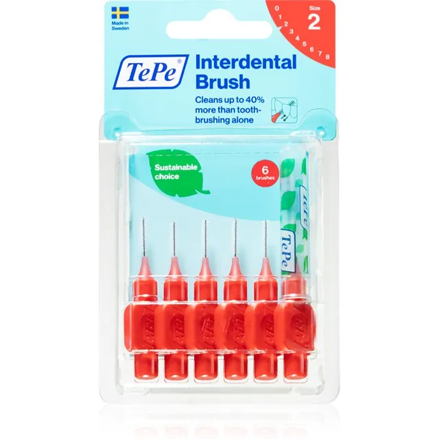 TePe Interdental Brush Original Hambavahehari 0,5 mm 6 tk