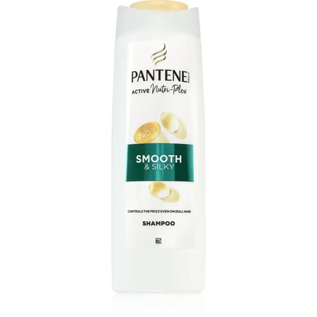 Pantene Pro-V Active Nutri Plex Smooth & Silky Niisutav šampoon säravate ja pehmete juuste jaoks 400 ml