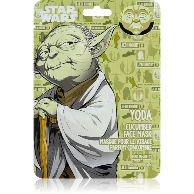 Mad Beauty Star Wars Yoda Rahustav näo lehtmask 25 ml