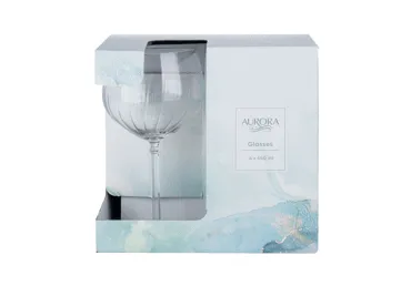 Klaasid AURORA Gin Tonic 650ml 4tk
