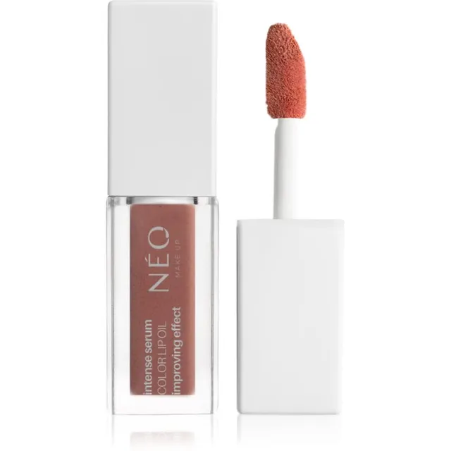 NEO MAKE UP Intense Serum Color Lip Oil Kauapüsiv vedel huulepulk varjund 03 Fresh Peach 4.5 ml