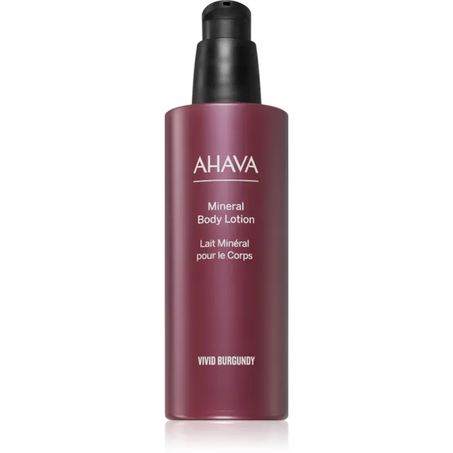 AHAVA Vivid Burgundy Niisutav kehapiim surnumere mineraalidega 250 ml