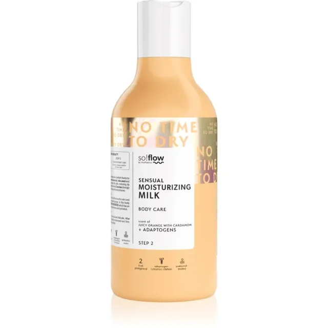 so!flow Sensual Moisturizing Shower Milk Kehapiim Orange With Cardamom 400 ml