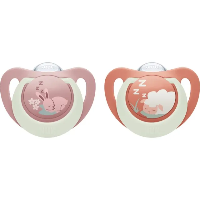 NUK First Choice Night 6-18 m lutt 2 tk