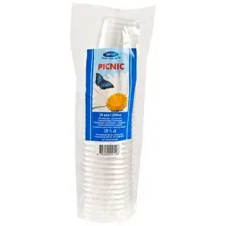 Joogitopsid 250ml, SMILE, 25 tk