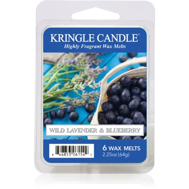 Kringle Candle Wild Lavender & Blueberry sulatusvaha 64 g