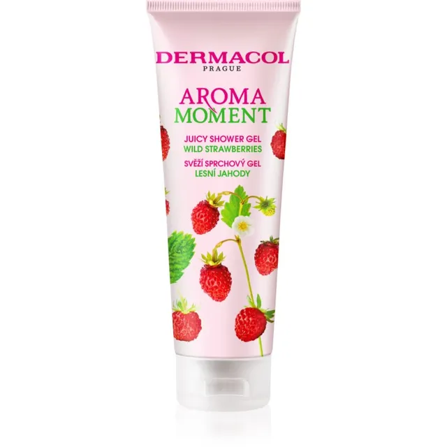 Dermacol Aroma Moment Wild Strawberries Mahlakas dušigeel 250 ml