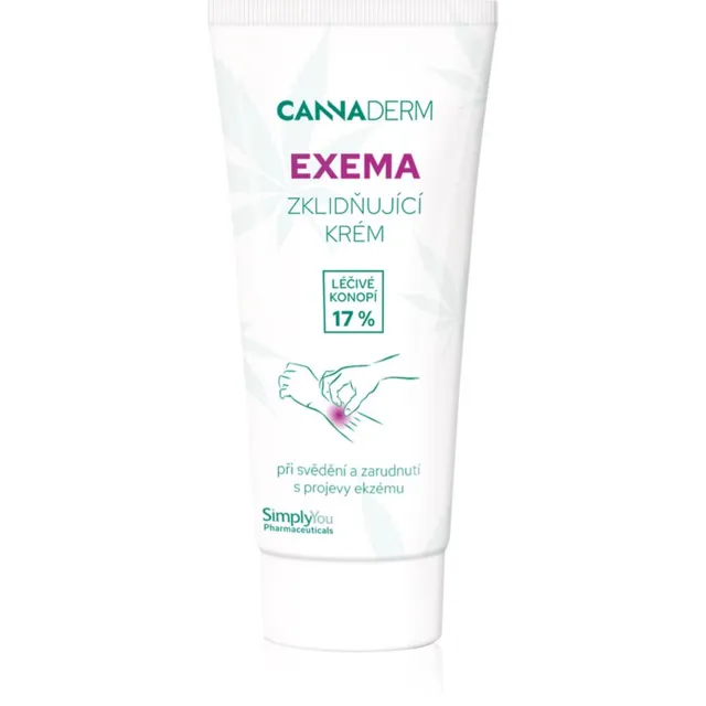 Cannaderm Exema Calming cream Rahustav kreem kanepiõliga 50 g