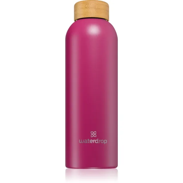 Waterdrop Thermo Steel roostevabast terasest veepudel värv Pink Matt 1 tk