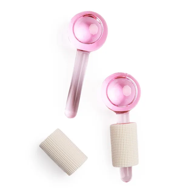 LJUS Sparkling Pink Icy Globes