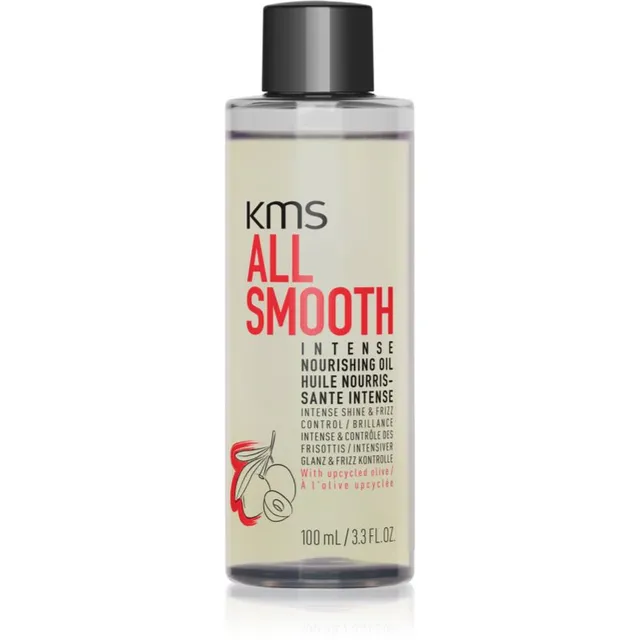 KMS All Smooth Intense nourishing Oil Intensiivne toiteõli käharate juuste hoolduseks 100 ml