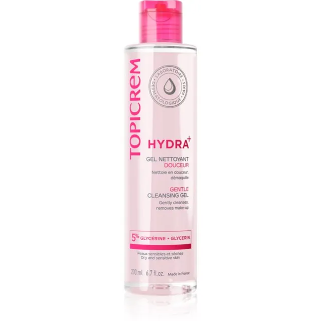 Topicrem UH BODY Gentle Cleansing Gel Õrn puhastusgeel näole, kehale ja juustele 200 ml