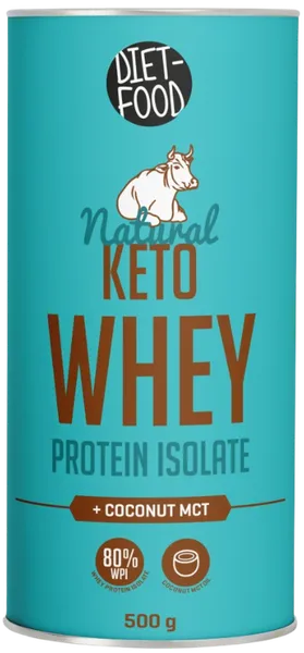 Keto vadakuvalgu isolaat MCT-ga