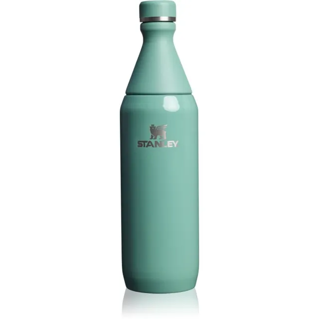 Stanley All Day Slim Bottle roostevabast terasest veepudel Spring Green Gloss 1 tk