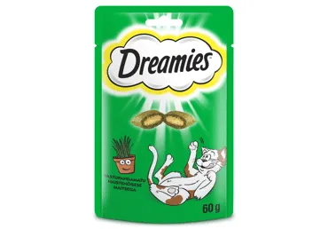 Suupiste kassidele DREAMIES nõges 60g