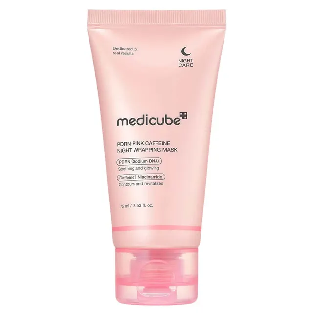 MEDICUBE PDRN Pink Caffeine Night Wrapping Mask 75ml