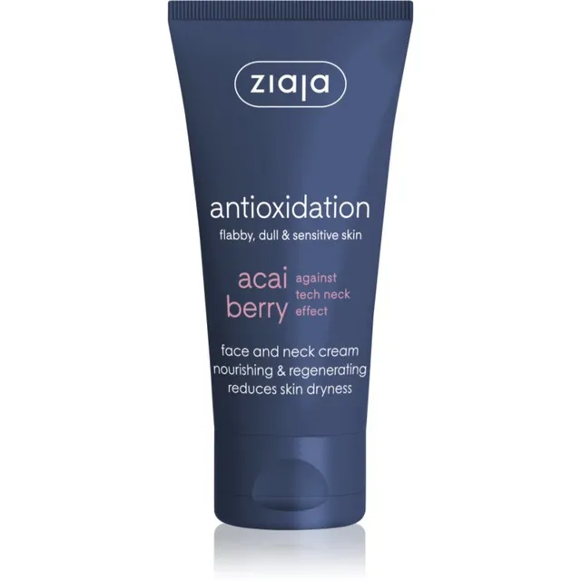 Ziaja Acai Berry Toitev ja taastav kreem näole ja kaelale 50 ml