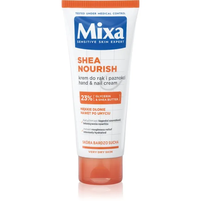 Mixa Shea Nourish Kätekreem eriti kuivale nahale 100 ml