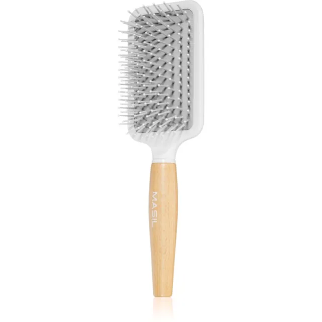 MASIL Wooden Paddle Brush Puidust juuksehari 1 tk