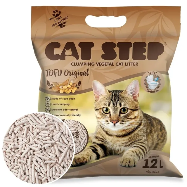 Cat Step Tofu Original kassiliiv 5,4kg/12 l