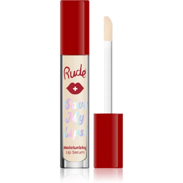 Rude Cosmetics Save My Lips Niisutav seerum huultele varjund Peach 3.4 ml