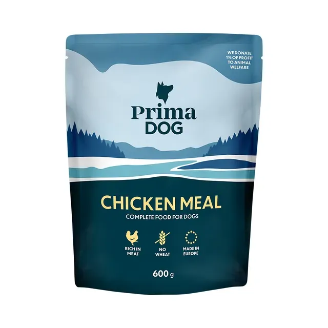 Täistoit.Kana eine, PRIMADOG, 600g
