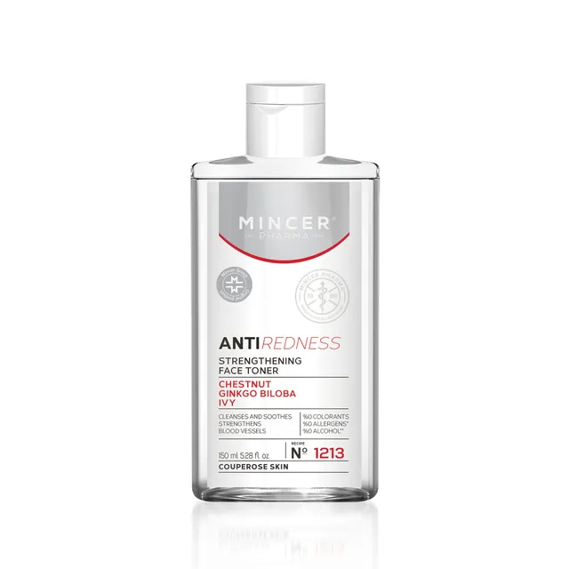 MINCER PHARMA REDNESS TOONIK PUNETUST VÄHENDAV 150ML