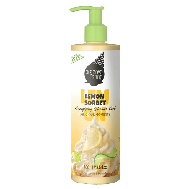 ORGANIC SHOP Ice Cream Lemon Sorbet Shower Gel 400ml