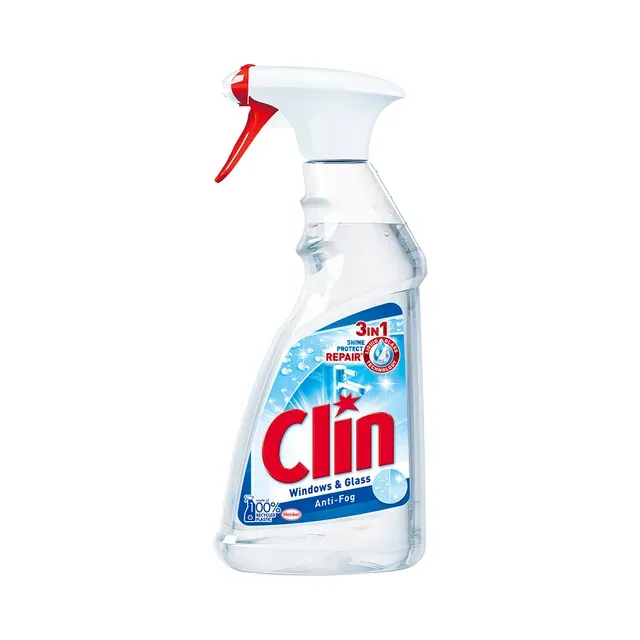 Klaasipuhastusvahend AntiFog, CLIN, 500 ml