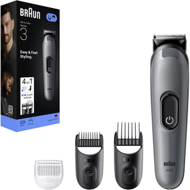 Braun All-In-One Series 3 AIO3500 juuste ja habeme korrastamise komplekt neli-ühes 1 tk