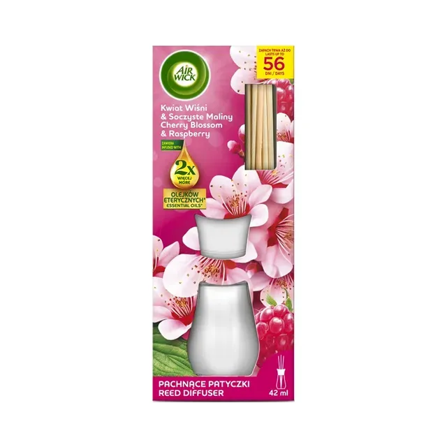 Diffuser Cherry Blossom & Raspberry, AIR WICK, 42 ml
