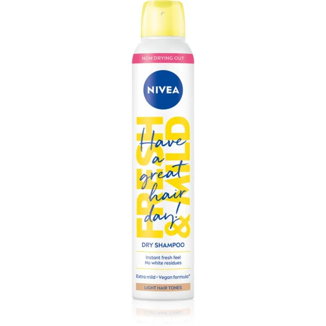 NIVEA Fresh Revive Kuivšampoon maksimaalse kohevuse jaoks Light Tones 200 ml