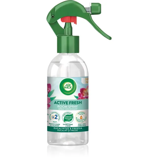 Air Wick Active Fresh Spray Eucalyptus & Freesia Ruumipihusti 237 ml