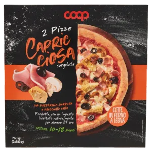 Coop Pizza Capricciosa 2*380g külmutatud