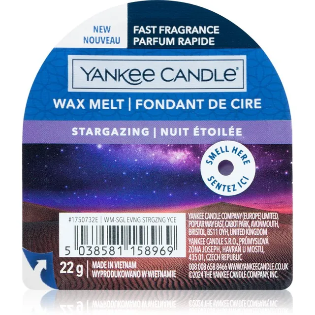 Yankee Candle Stargazing sulatusvaha 22 g