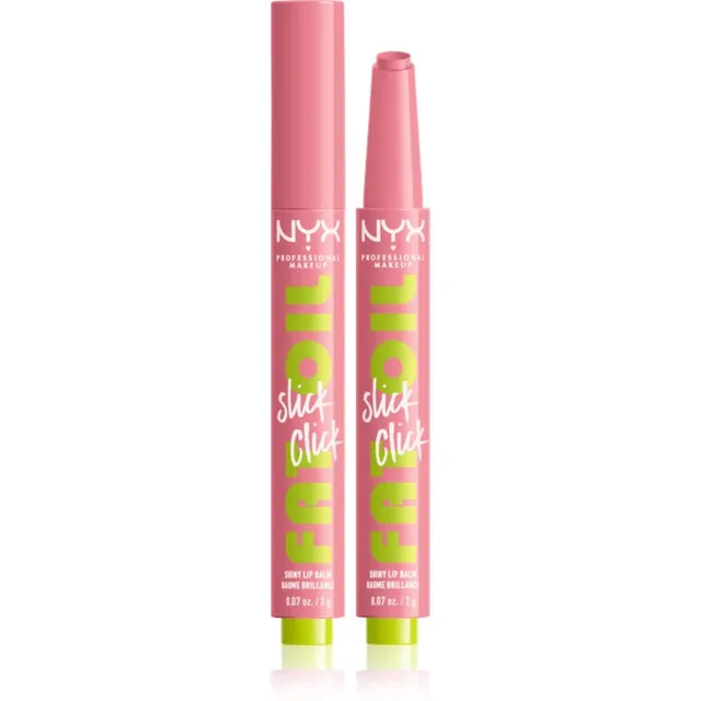 NYX Professional Makeup Fat Oil Slick Click Toonitud huulepalsam varjund 02 Click Clout 2 g