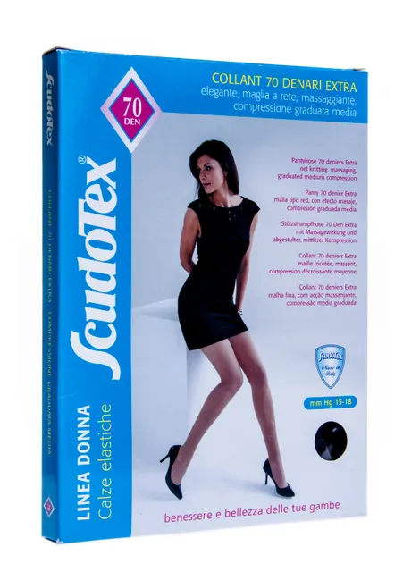SCUDOTEX SUKKPÜKSID 70DEN T4 NERO